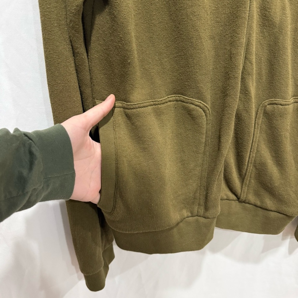 Banks Journal Organic Cotton Cardigan Snap Front Minimalist Streetwear Large - Picture 6 of 11